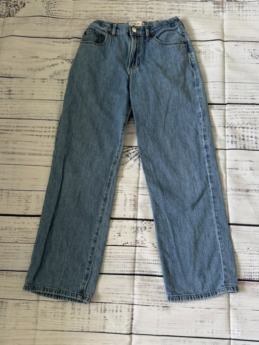 Abercrombie Kids Boy Baggy Jeans size 13/14 regular w/adjustable straps